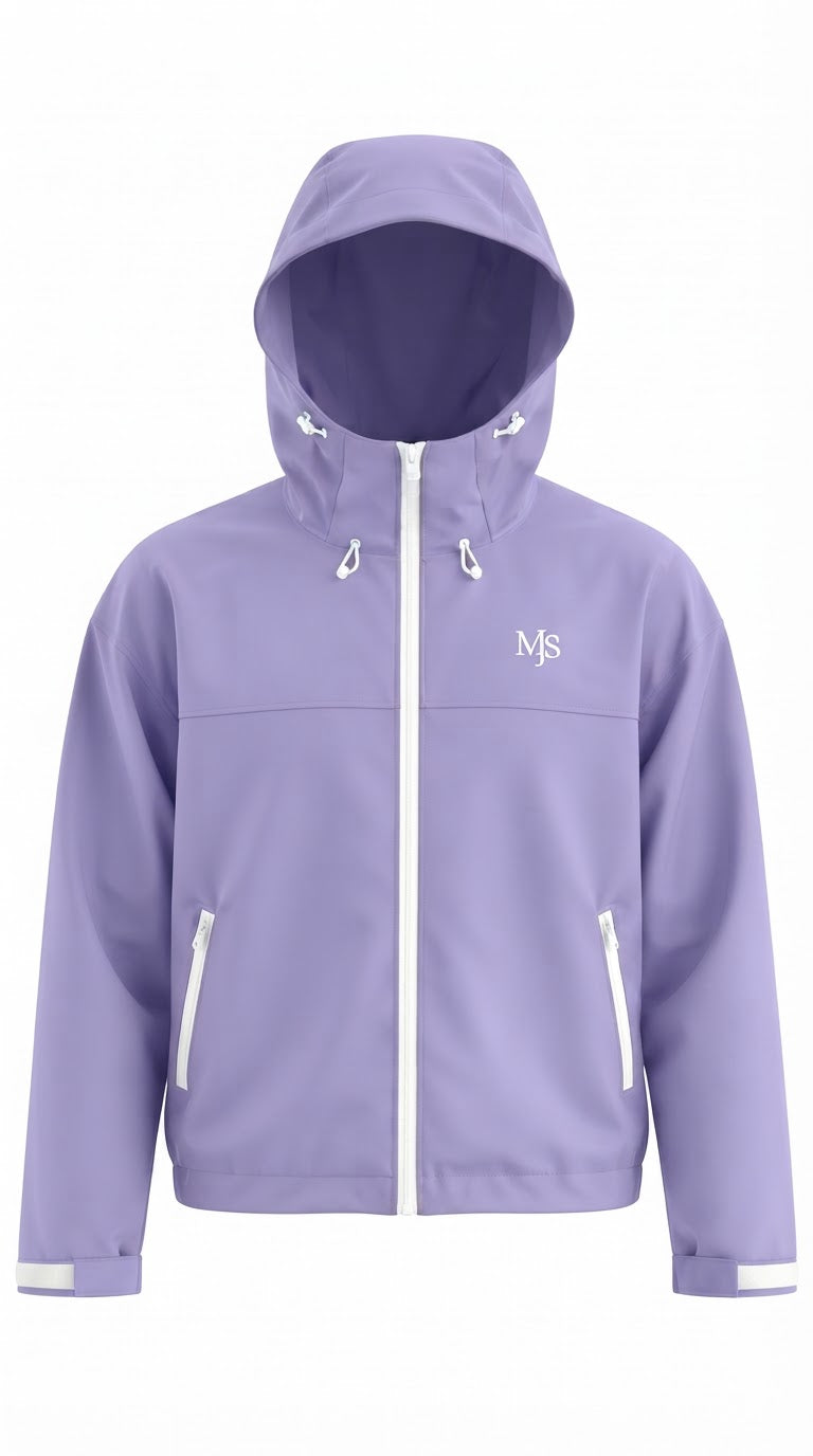 MJS TECHNICAL SHELL JACKET — Lavender — Selector front