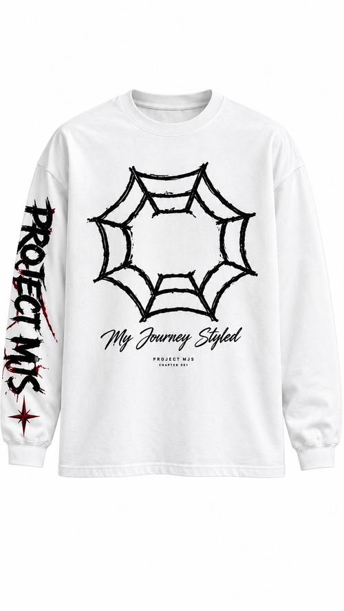 Spiderweb long sleeve front