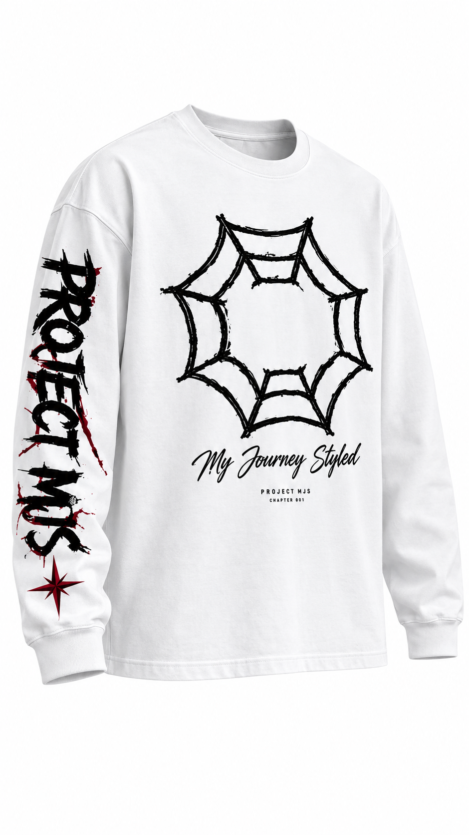 Spiderweb long sleeve angle