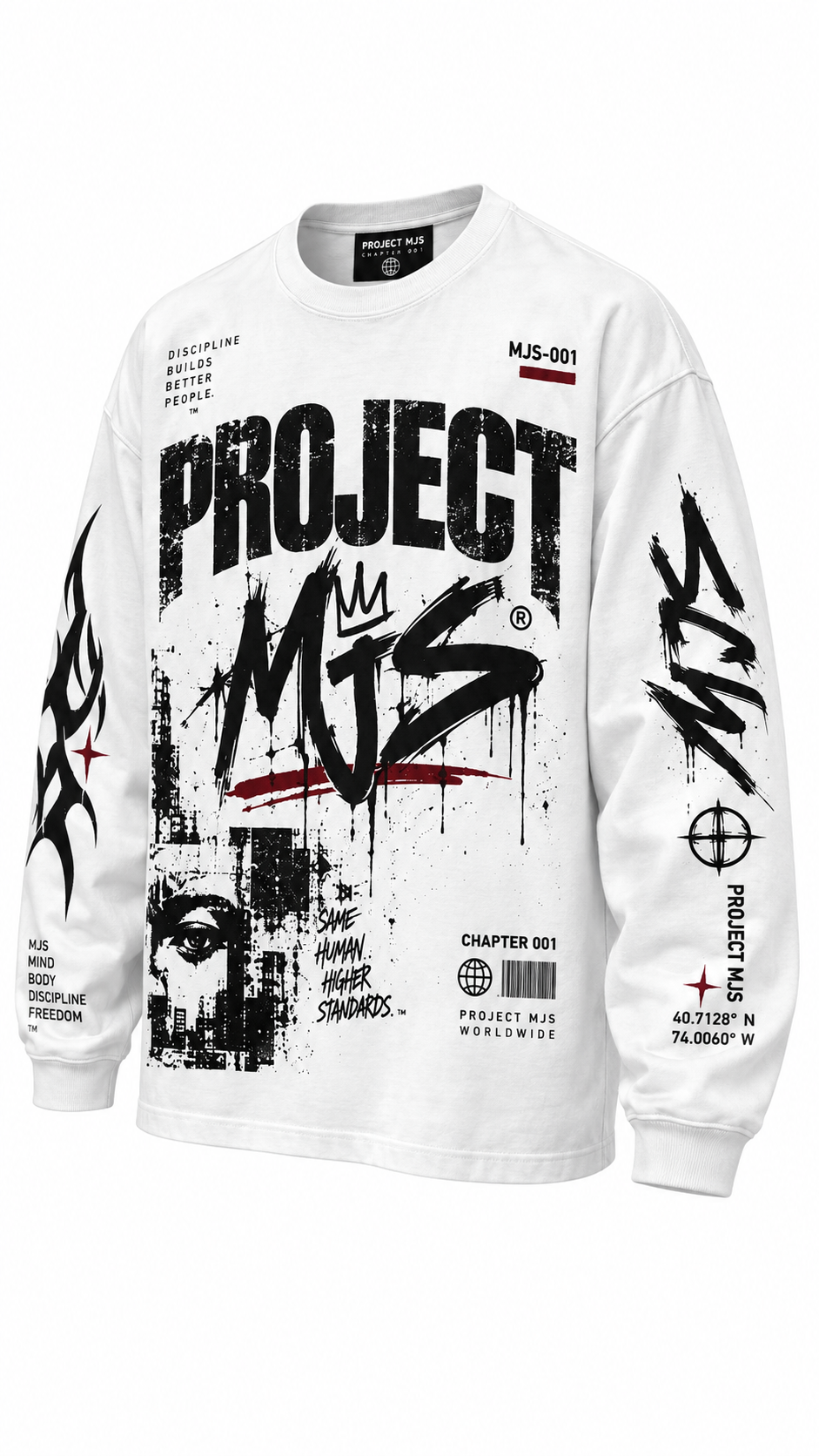 Be A Bigger You long sleeve angle