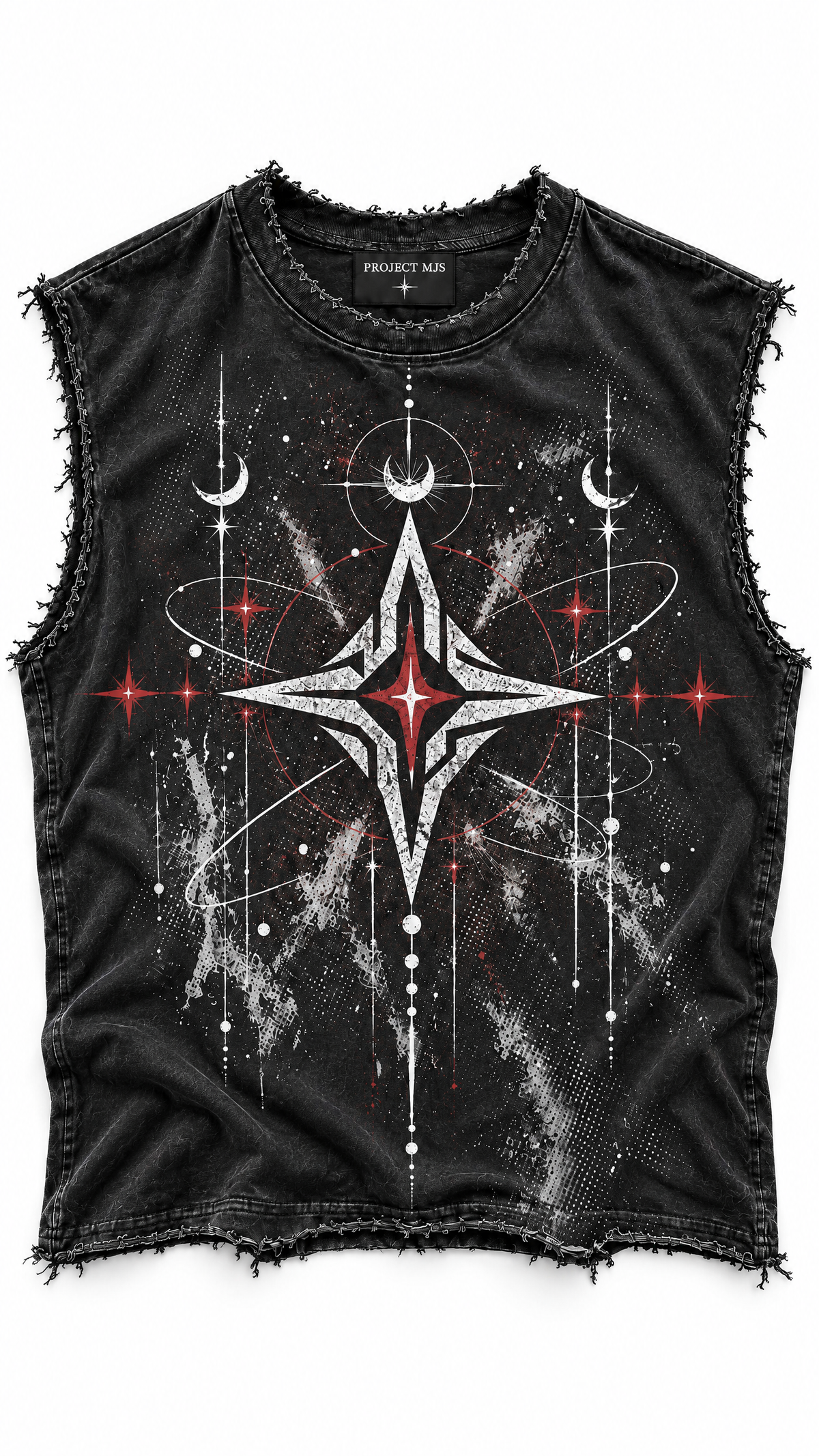 Project MJS Graphic Tank editorial flat lay