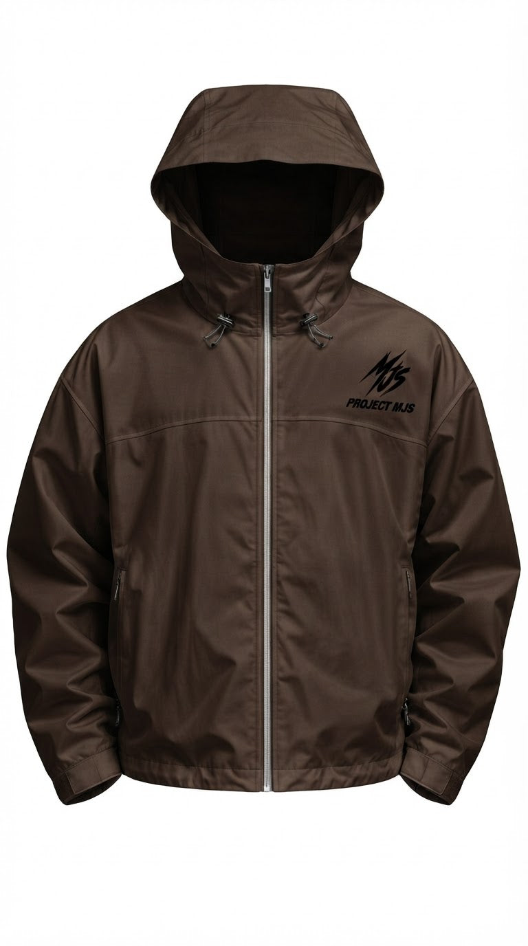 WHITEOUT TECHNICAL SHELL — Truffle Brown — Selector front